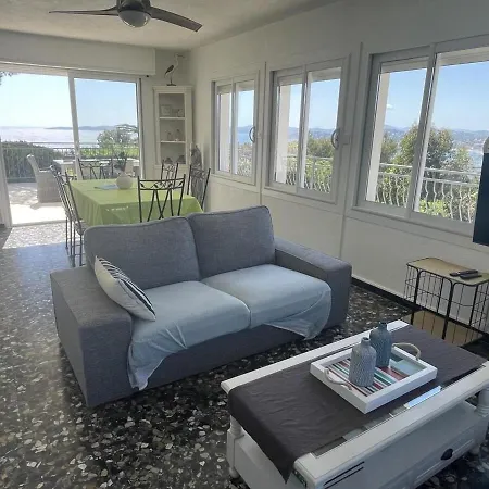 3 Etoiles De 120m2 - Vue - Clim - A 600m Вилла